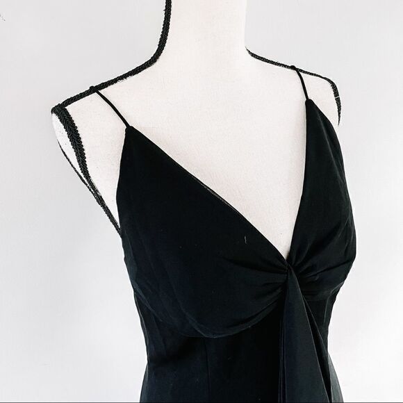 Jay Godfrey Carlo Draped Midi Dress - Picture 3 of 10